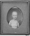 Portrait of a Child, William Lydston Jr. American, Watercolor on ivory, American