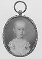 Portrait of a Child, William Lydston Jr. American, Watercolor on ivory, American