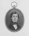 William Henry Tallmadge, Edward S. Dodge American, Watercolor on ivory, American