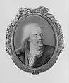 Benjamin Franklin, Dulieu du Chenevoux, Enameled copper, French
