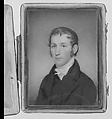 Portrait of a Gentleman, Sarah Goodridge American, Watercolor on ivory, American