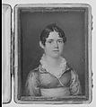 Portrait of a Lady, Sarah Goodridge American, Watercolor on ivory, American