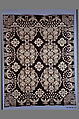 Coverlet, Agriculture & Manufactures pattern, Wool and cotton, woven, American