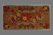 Hooked Rug, Probably Edward Sands Frost (1843–1894), Wool, American