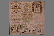 Sampler, Laura Hyde (American, 1787–1857), Silk embroidery on linen, American