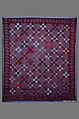 Nine Patch Quilt, Anna Susan Ruddick Trowbridge (1869–1949), Cotton, American
