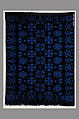 Coverlet, Wool, woven, American