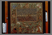 Sampler, Rebekah White (1753–1823), Silk embroidery on linen, American