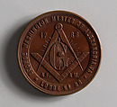 Masonic Commemoration of the Centennial of Washington's Death, Bronze, American