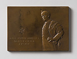 James McNeill Whistler, Victor David Brenner (American, born Šiauliai, Lithuania (Shavli, Russian Empire) 1871–1924 New York), Bronze, American