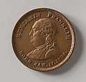 Benjamin Franklin, Joseph H. Merriam, Copper, American