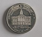 Centennial of Washington's Inauguration, White metal, American