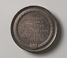 First International Exhibition in America Opened in Crystal Palace, New York, Charles Cushing Wright, Silver, American