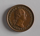 Washington and Franklin, Joseph H. Merriam, Bronze, American