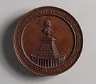 Inauguration of the Washington Cabinet of Medals, Anthony Paquet (1814–1882), Bronze, American