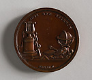 David Hosack, Physician and Scientist, Moritz Fürst (born 1782, active United States, 1807–ca. 1840), Bronze, American