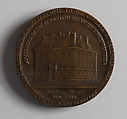 Frederick Samuel Tallmadge Medal for the New York Society of the Sons of the Revolution, Victor David Brenner (American, born Šiauliai, Lithuania (Shavli, Russian Empire) 1871–1924 New York), Bronze, American