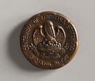 Louisiana Centennial, Coleman E. Adler  American, Bronze, American