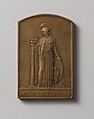 Semi-Centennial Medallion of the Wisconsin Academy of Sciences, Arts and Letters, Leonard Crunelle (1872–1944), Bronze, American