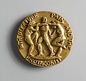 Life as a Dance, Alexander Stirling Calder (American, Philadelphia, Pennsylvania 1870–1945 Brooklyn, New York), Bronze and gold leaf, American