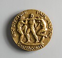 Life as a Dance, Alexander Stirling Calder (American, Philadelphia, Pennsylvania 1870–1945 Brooklyn, New York), Bronze and gold leaf, American