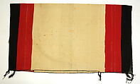 Ensemble, a, c) wool
b) cotton, Indigenous American (Hopi peoples)