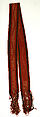 Sash, wool, Zuni, Native American