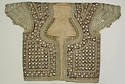 Ensemble, silk, metallic, African