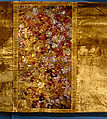 Portiere, Candace Wheeler (American, Delhi, New York 1827–1923 New York), Front: Silk velvet, and silk appliquéd and embroidered with silk and wool
Back: Silk damask, American