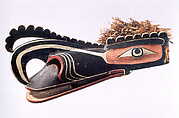 Crooked Beak of Heaven Mask, Wood, plant fiber, cord, pigment, Kwakwaka’wakw (Kwakiutl)