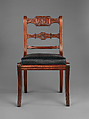 Side Chair, Mahogany, maple, tulip poplar, American