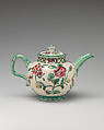 Teapot, Stoneware, British (American market)