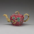Teapot, Stoneware, British (American market)