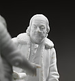 Figure of Louis XVI and Benjamin Franklin, Charles-Gabriel Sauvage, called Lemire pere (1741–1827), Porcelain