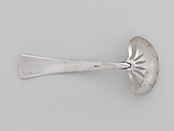 Pierced spoon/sifter, Horace E. Potter (American, 1873–1948), Silver and enamel, American
