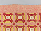 Signature Quilt, Julianna Diehl Fenstermacher (American, 1837–1902), Cotton