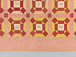 Signature Quilt, Julianna Diehl Fenstermacher (American, 1837–1902), Cotton