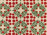 Rose Wreath Quilt, Unknown Artist, American (Baltimore, Maryland), Cotton, silk, wool, American