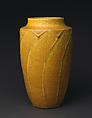 Vase, Grueby Faience Company (1894–ca. 1911), Earthenware, American