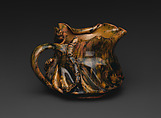 Vase, George E. Ohr (American, Biloxi, Mississippi 1857–1918  Biloxi, Mississippi), earthenware
