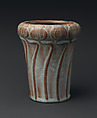 Vase with poppy seed pods, Designed by Artus Van Briggle (American, Felicity, Ohio 1869–1904 Colorado Springs, Colorado), Stoneware, American