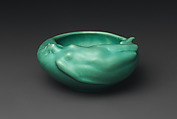 Bowl with nude, Designed by Anna Marie Valentien (American, 1862–1947), Earthenware, American