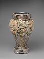 The Magnolia Vase, Manufactured by Tiffany & Co. (1837–present), Silver, gold, enamel, and opals, American