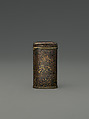 Match Case, Tiffany &amp; Co. (1837–present), Gold, silver, brass, patinated copper, gold-copper alloy, silver-copper alloy, and patinated copper-platinum-iron alloy, American