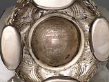 The Magnolia Vase, Tiffany &amp; Co. (1837–present), Silver, enamel, gold, and opals, American