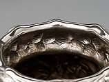 The Magnolia Vase, Tiffany &amp; Co. (1837–present), Silver, enamel, gold, and opals, American