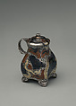 Mustard Pot, Tiffany &amp; Co. (1837–present), Silver, copper, gold, patinated copper-gold alloy, patinated copper-platinum-iron alloy, and niello, American