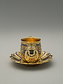 Cup from the Mackay Service, Tiffany & Co. (1837–present), Silver-gilt and enamel, American