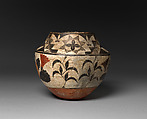 Acoma polychrome water jar, Clay and pigment, Acoma, Native American