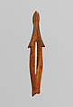 Transformational figure, Walrus ivory, Okvik, Native American